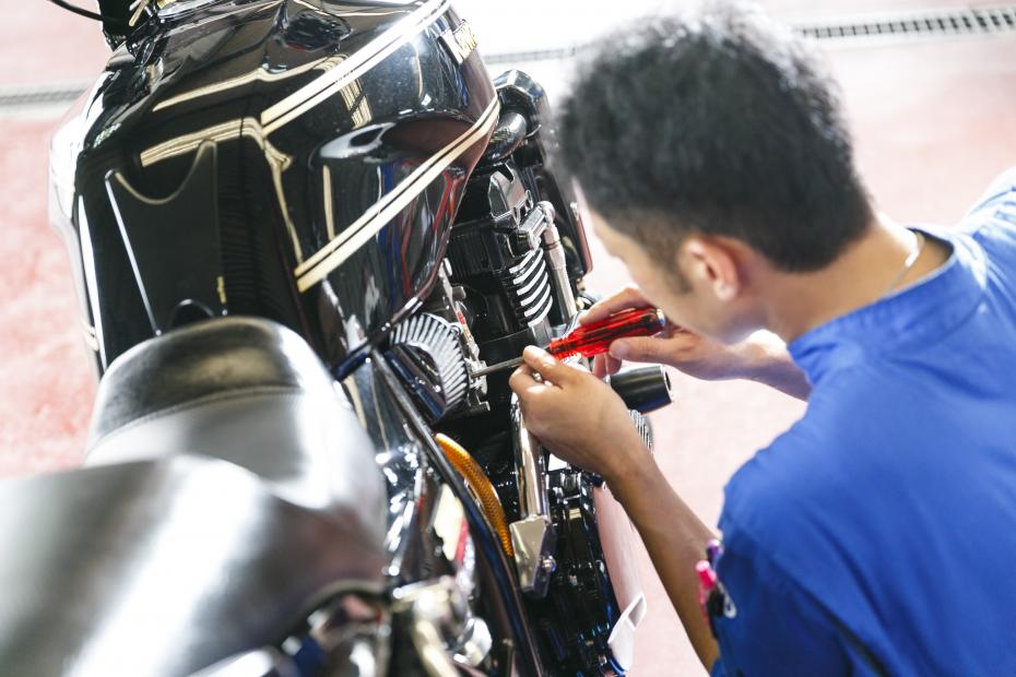 バイク修理