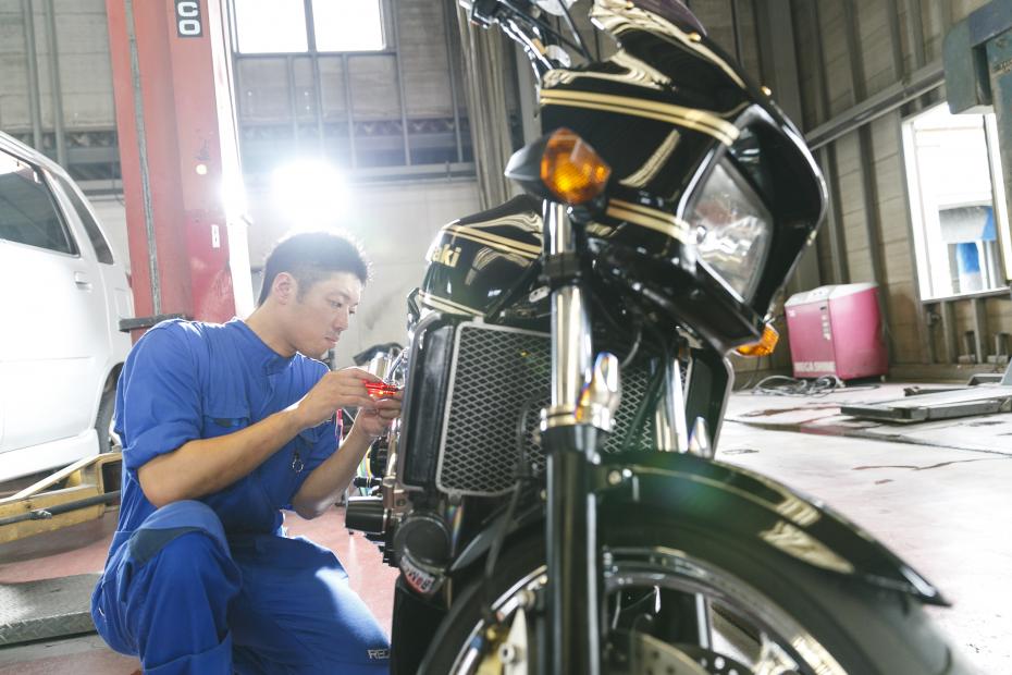 バイク修理